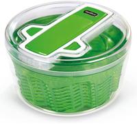 Zyliss E940013 Swift Dry Salad Spinner, Large, Plastic, Green, Aquavent™/one-Handed Fast Pump Action