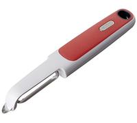 Zyliss E950018U Soft Skin Peeler, Walnut, Red