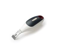 Zyliss E980089 Zester, 12.8cm/5in, Plastic/Stainless Steel, Grey/White, 2 in 1 tool to Zest Lemons/Limes/Citrus Fruit, Channel Knife for Thicker Strips, Dishwasher Safe