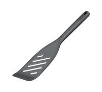 Zyliss E980237 Fish Spatula, Sustainable Wheatstraw/Silicone, Fish Turner, Head is Slotted, Non Stick and Heat Resistant, Beluga Grey, 32.5cm x 7cm, Dishwasher Safe, 5 Year Guarantee