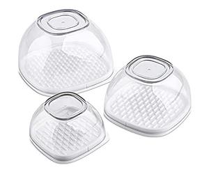 Zyliss E981052 Multi Function Food Keepers Storage Boxes, Plastic, Transparent, One Size