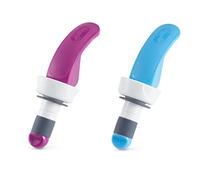 Zyliss E990039 Easy Seal Bottle Stopper, Plastic, Multicoloured, Bottle Stopper for Wine/Campagne/Prosecco, Dishwasher Safe