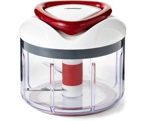 Zyliss Easy Pull Food Processor | 75 apacity | Plastic/Stainless Steel | Whit