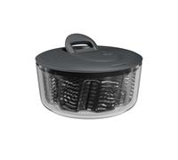 Zyliss Easy Spin Salad Spinner Small, Non-Slip Base, Serving Bowl, AquaVent™ Technology, Retractable Cord and Brake System, Easy to Clean