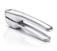 Zyliss Garlic Press Susi 4, Aluminium, No Need to Peel Garlic Crusher for Crushing Garlic/Garlic Bulbs/Ginger, Non-Stick Easy to Clean, Comfortable Grip, Dishwasher Safe