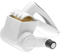 ZYLISS KC-08120 Classic Rotary Cheese Grater-NSF Restaurant Certified, 18/8 Stainless Steel, White, E900020U