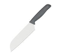 Zyliss Large Santoku Knife, 17cm/6.7in, Japanese Chef Knife, Sharp Stainless Steel with Sustainable Wheat Straw Non Slip Handle, Cover for Safety, Professional Vegetable Knife, Dishwasher Safe