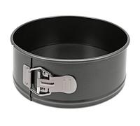 Zyliss Non-Stick Springform Cake Tin, 23cm/9 inch, PFAS Free Carbon Steel, Grey, Round Baking Tin, Loose Base Easy Release, Dishwahser Safe