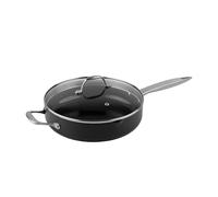 Zyliss Non-Stick Ultimate Pro Ceramic Saute Pan with Lid 28cm, Long Lasting Recycled Aluminium, Induction Hob Suitable, Oven Safe, PFAS Free, 10 Year Guarantee