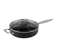 Zyliss Non-Stick Ultimate Pro Ceramic Saute Pan with Lid 28cm, Long Lasting Recycled Aluminium, Induction Hob Suitable, Oven Safe, PFAS Free, 10 Year Guarantee