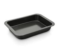 Zyliss Oven Tray, Carbon Steel with ILAG Non-Stick Technology, Grey, Brownie Baking Tin/Bakeware/Roasting, Dishwasher Safe