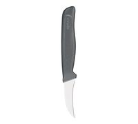 Zyliss Peeling Knife 6cm/2.3in Japanese Stainless Steel Blade Fruit Knife | Curved Blade Designed For Peeling Sustainable Wheat Straw Handle Kitchen Knife/Vegetable Knife Dishwasher Safe