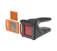 Zyliss Potato and Vegetable Chipper, Heavy Duty Manual Chip & Fry Cutter, Stainless Steel Blades, Non Slip Base, Easy-Clean