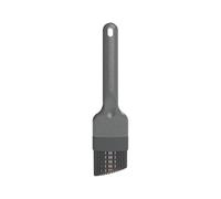 Zyliss Silicone Basting and Pastry Brush, BBQ and Grill Baster for Marinades, Egg, Butter, Soft Grip Curved Handle Made from Sustainable Wheat Straw, Dishwasher Safe