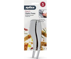 Zyliss Susi 3 No Peel Garlic Press Crusher Extra Large Capacity Dishwasher Safe