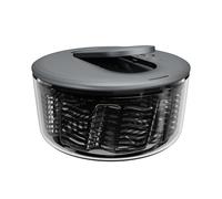 Zyliss Swift Dry Salad Spinner Large, 6L, Non-Slip Base, Serving Bowl, AquaVent™ Technology, One Handed Pump, Brake System, Easy to Clean