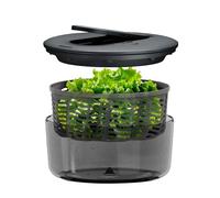 Zyliss Swift Dry Salad Spinner Large, 6L, Non-Slip Base, Serving Bowl, AquaVent™ Technology, One Handed Pump, Brake System, Easy to Clean