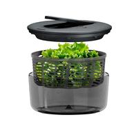 Zyliss Swift Dry Salad Spinner Small 3.5 L, Pump Mechanism | One-Handed Use, AquaVent™ Technology, Pourer, Non-slip Base, Stop Button, BPA Free, Salad Spinner