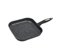 Zyliss Ultimate Ceramic Non-Stick Griddle Pan, 26cm Grill Pan, PFAS Free, Made from Fast Heating Forged Aluminium, Induction Hob Compatible, Dishwasher Safe