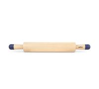 Zyliss E980212 Rolling Pin, 47cm/18.5in, Wooden/Silicone, Roll Cake/Pizza/Baking/Dough/Mixtures, Responsibly Sourced Wood, Weight Ensures Even Rolling