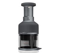 Zyliss Zick Zick 3 Manual Food Chopper Onion Chopper No More Tears Cover | Manual Vegetable Slicer and Dicer with Stainless Steel Blade for Onions, Nuts, Herbs and More Dishwasher Safe