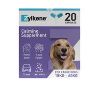 Zylkene Calming Supplement For Dogs 30-60kg - For Dogs 30-60kg - 20 Capsules