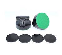 zymay Air Hockey Pucks-Air Hockey Pucks And Paddles-Air Hockey Replacement Parts With 2 Air Hockey Pushers And 4 Pucks, Air Hockey Accessories For Air Hockey Table