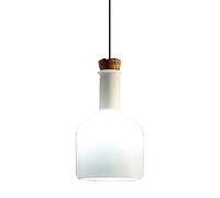 ZYMEN Kitchen Island E27 Single Head Hanging Light Living Room Bedroom Study Dining Room Modern Creative Glass Chandelier Fashion Wine Bottle Magic Bottle Pendant Light Commemoration Day