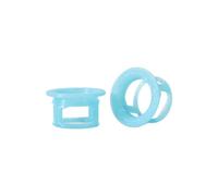 ZYMIADOU 1 Pair Bikes Handlebar End Plugs Easy Install Glows in Dark Bicycles Handlebars Grip Ends Plugs Bike Handlebar End Cap Bike Handle Cap