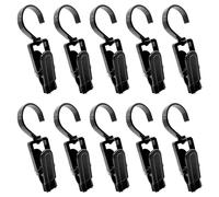 ZYMIADOU 10pcs Clamps For Organizing Documents Linens Household Items Storage Solution Rotating Clothes Pegs Home Office Storage Clips