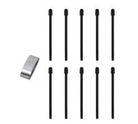 ZYMIADOU 10Pieces Standard Refill Pen Tips For PTH660 PTH860 DTH1320 DTHW1321 DTHW1620 DTHW1621 Tablets Nibs With Removal Clip Pen Nibs