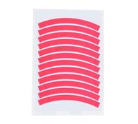 ZYMIADOU 12Pcs Reflective Tire Sticker Kid Balances Bike Sticker Wheel Decoration Children Balances Warning Stickers Reflective Balance Decals