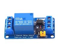 ZYMIADOU 1Channel Optocoupler Isolated Relays Module High Low Levels Triggering Selection 10A Load Capacity Fails Safe Circuit Design Relays Switcher Module