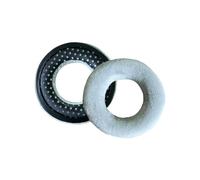 ZYMIADOU 1Pair Velvets/Ice Coolings Soft Ear Pad Ear Cushions Cover For Headphones Sponges Earmuff Headsets Sleeve