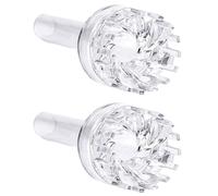 ZYMIADOU 2pcs Acrylic Surfaces Skimmers Efficient Oil Film Removal Tool Home Office Fish Tanks Remover Aquariums Film Cleaner