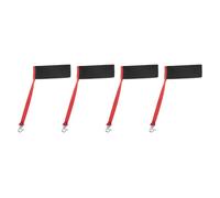 ZYMIADOU 2Pcs or 4Pcs Set Polyester Ski Gloves Attachment Loss Proof for Long Time Use in Winter Adventure Ski Glove Rope