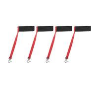 ZYMIADOU 2Pcs or 4Pcs Set Polyester Ski Gloves Attachment Loss Proof for Long Time Use in Winter Adventure Ski Glove Rope