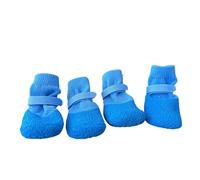 ZYMIADOU 4lots Versatiles Silicones Boot for Dog Multifunctional Antislip Design Outdoor Use Comfortable Wear Comfortable Dog Shoes