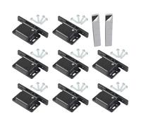 ZYMIADOU 8Piece Set Motorhomes Cabinet Door Latches With Double Sided Foam Tape Side Mount Locks Suitable For Drawers Strong Hold Cabinet Door Holder