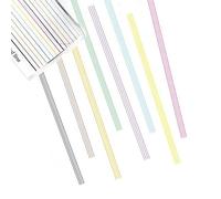 ZYMIADOU 8Rolls 3mmX5m Decorative Tape Set Dot Striped Pattern Craft For Scrapbooking Journal Planner Craft Project Wrapping Thin Decorative Paper