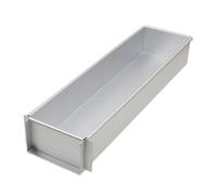 ZYMIADOU Aluminum Alloy Dessert Mold for Tiramisu Enthusiasts Easy Demolding Rectangular Cheesecake Mold Beginner Friendly Cake Pan Dessert