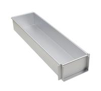 ZYMIADOU Aluminum Alloy Dessert Mold for Tiramisu Enthusiasts Easy Demolding Rectangular Cheesecake Mold Beginner Friendly Cake Pan Dessert