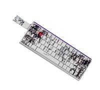 ZYMIADOU ANSI ISOs Layout Original Profile Keycaps PBTs Bamboos Forests Side Print For 61/64/68 Keyboards PBT