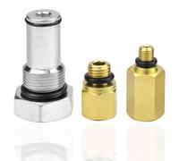 ZYMIADOU Auto Maintenance Leak Testing Oil Rails Adapters with Pumps IPR Valves Air Testing Fitting Tool for 6.0L Engine Adapters with High Pressure IPR Valves Air Fitting Tool for Kit