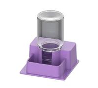 ZYMIADOU Auto Refilling Reptiles Dispenser Clear Bottle Quiet Operations Water Dish Multifunctional Reptiles Water Bowl