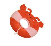 ZYMIADOU Cartoon Plush Elizabethan Collar Adjustable for Dog Cats Licking Surgical Wound Recovery Cats Recovery Collar