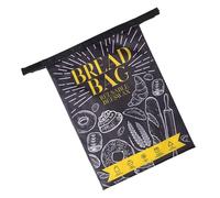 ZYMIADOU Closure Beewax Bread Storage Bag With Builts In Natural Cotton Lining Sturdy Oxfords Fabric For Daily Use Large Bread Storage Bag