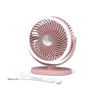 ZYMIADOU Comfortable Camping Fan Small Table Rechargeable Desktop Hanging USB Adjustable Speeds For Comfort Multi-functional Fan