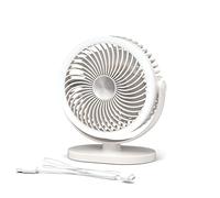 ZYMIADOU Comfortable Camping Fan Small Table Rechargeable Desktop Hanging USB Adjustable Speeds For Comfort Multi-functional Fan