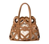 ZYMIADOU Contemporary Basket Weave Purse Shoulder Crossbody Bags Convertible Strap Length Soft PU Handbag For Lifestyle Trendy Korean PU Handbag